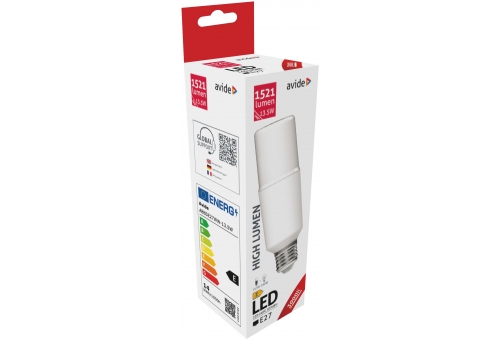 LED Bright Stick izzó T45 13.5W E27 WW 3000K