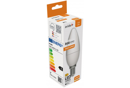LED Candle 6.5W E14 NW 4000K