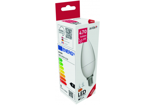 LED Candle 4.5W E14 WW 3000K
