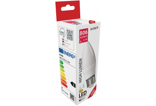 LED Candle 6.5W E27 EW 2700K