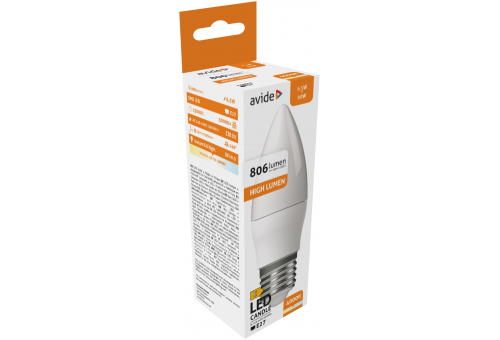 LED Candle 6.5W E27 NW 4000K
