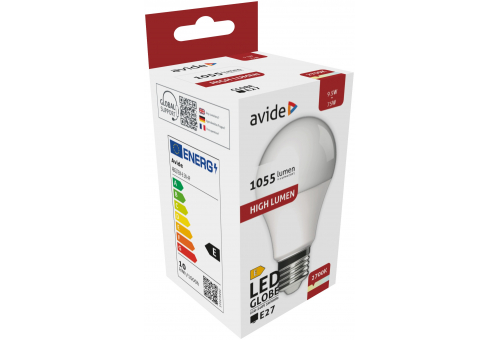 LED Globe A60 9.5W E27 EW