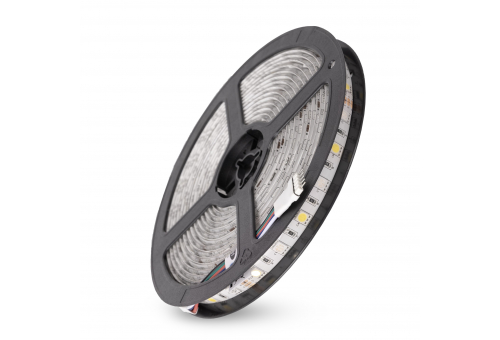 Avide LED Strip 12V 12W RGB+W(6000K) IP65 5m