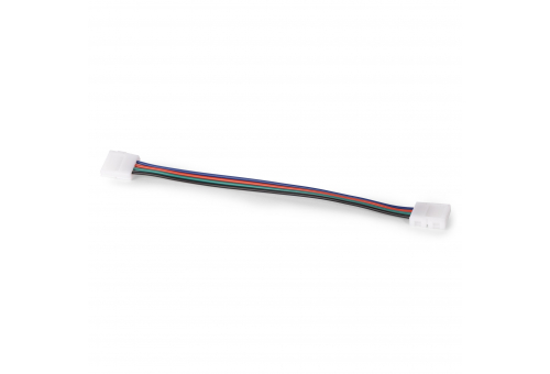 LED Szalag 12V RGB 4PIN-4PIN Csatos Csatlakozó Kábel (10 darabos csomag)