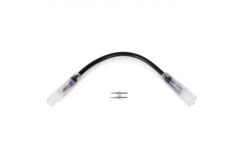 LED Szalag 220V 3528 SMD Rövid 0,2m Toldó Kábel (3 darabos csomag)