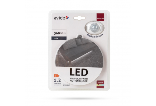 Bandă LED cu senzor 3.6W 3000K Single pentru pat Avide