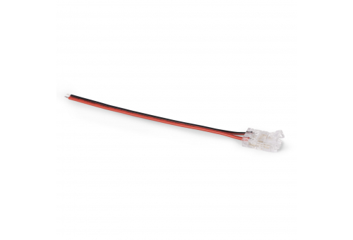 Avide C-LED Strip 12-24V connector solderless white-2 wire 8mm (10 pcs bag)