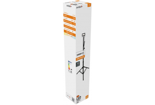 LED Opál Reflektor Slim SMD 20W NW 4000K 1 fej Tripoddal